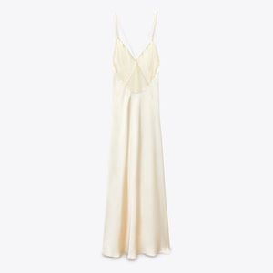 Zara Satin Slip Dress